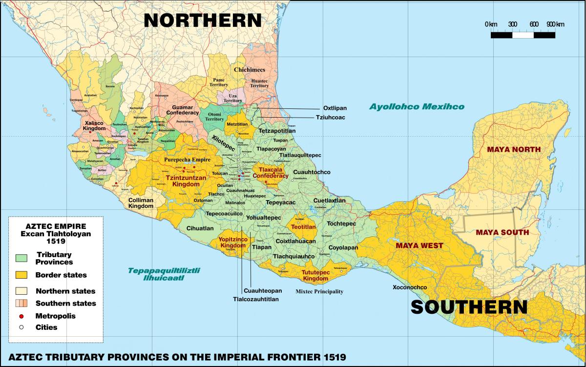 Mèxic tenochtitlan mapa