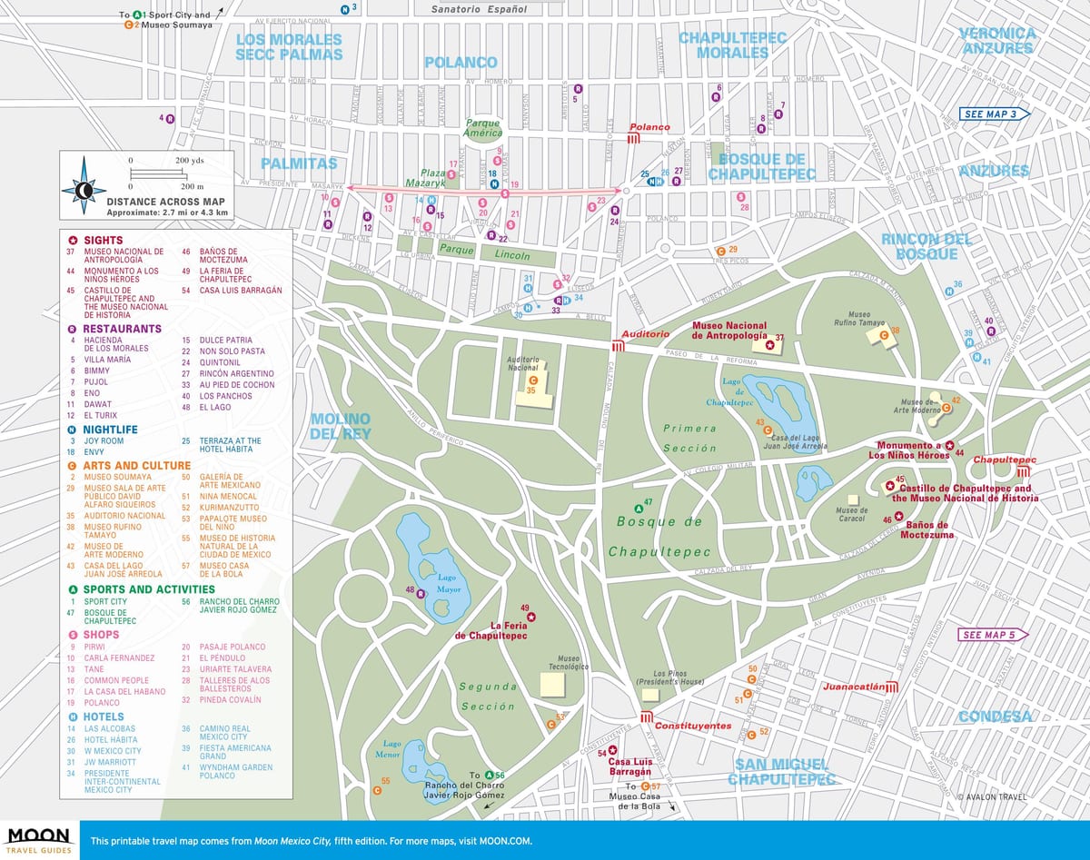 mapa de polanco Ciutat de Mèxic