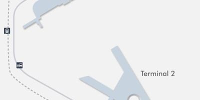 Ciutat de mèxic terminal de l'aeroport mapa