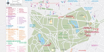 Mapa de polanco Ciutat de Mèxic